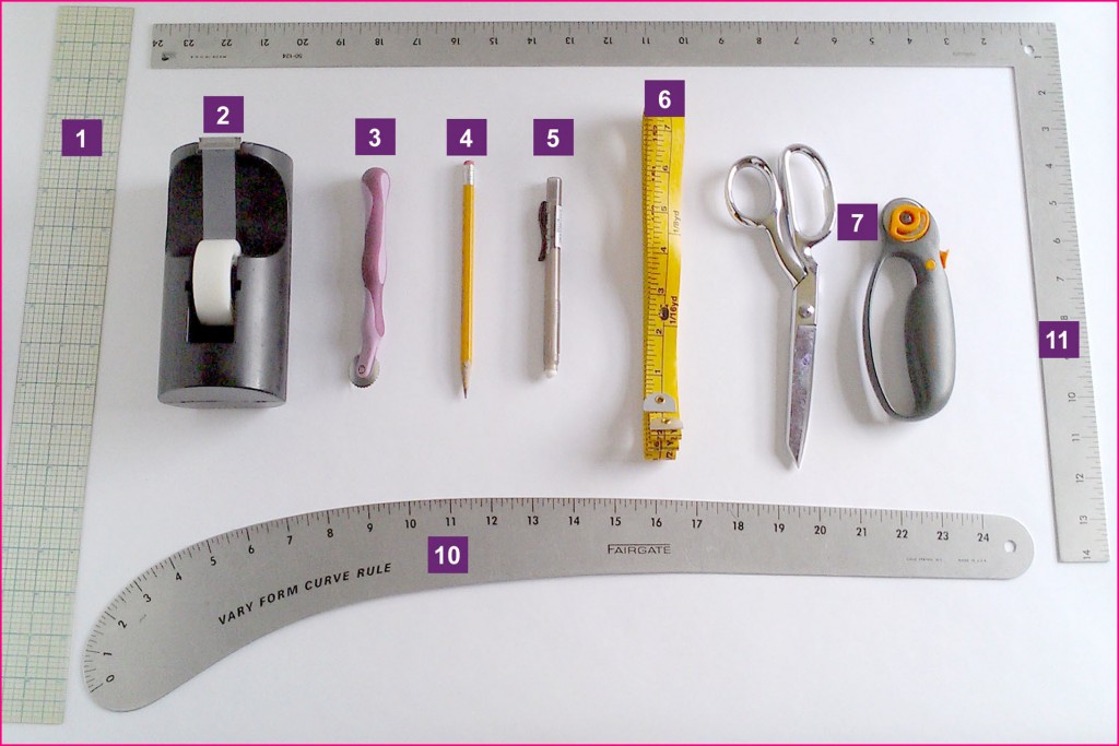 9 Tools You Need to Make Your Own Sewing Patterns - Katrina Kay