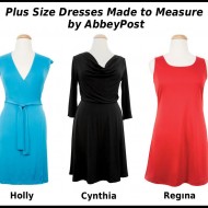 Plus Size Dresses Made to Measure  by AbbeyPost