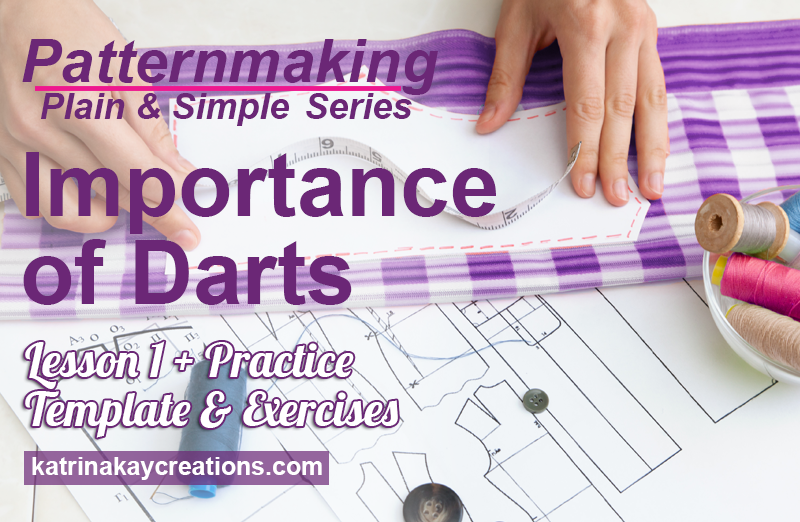 In this video tutorial I'll teach you the importance of darts in patternmaking. Darts can be manipulated or moved to create styles & design. I'll show you 2 methods of moving darts, the Slash/Spread Method & the Pivot Method. You can also download a FREE worksheet & practice template to practice your patternmaking.