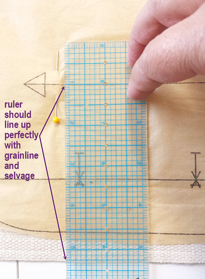 The way you place your pattern pieces on your fabric is very important. This is another step in making sure the clothes you sew don’t look homemade. Placing your patterns on your fabric incorrectly can lead to your garment fitting poorly. Find out the 4 things you need to do during pattern layout that will eliminate some sewing and fitting headaches. Read the blog post now or pin it to save for later. 