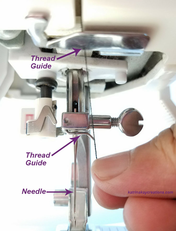 How To Thread Your Sewing Machine | How To Wind A Bobbin | How To Thread A Bobbin | If you're having a problem winding your bobbin or threading your sewing machine & bobbin, this blog post will give you helpful tips about the guides on your machine and how to use them. And if you don't have a user manual for your sewing machine, I give resources where you might be able to find one.