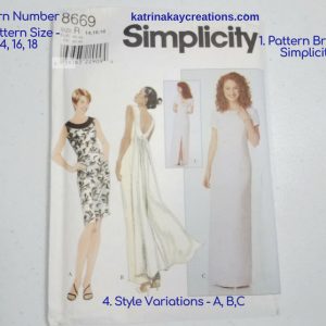 Sewing Pattern Envelope | Read Sewing Pattern Envelope | How To Read Sewing Pattern Envelope |