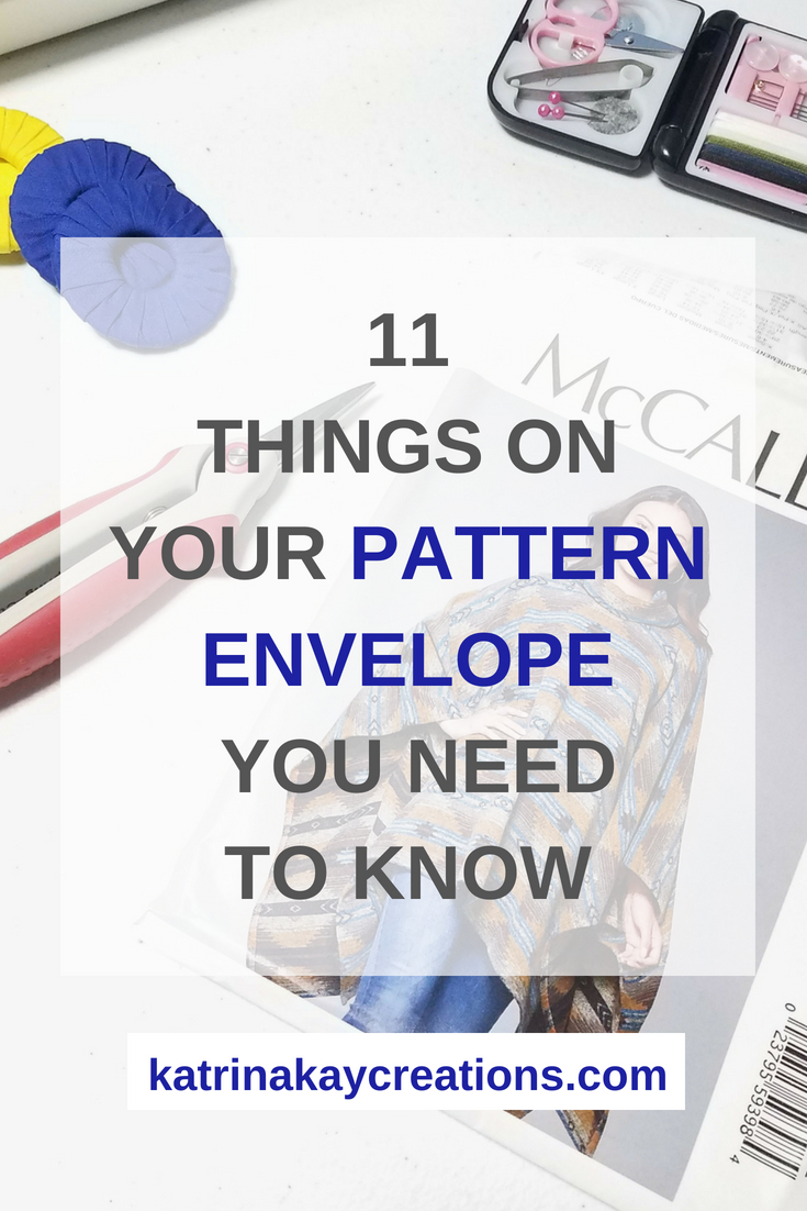 Sewing Pattern Envelope 11 Things You Need To Know Katrina