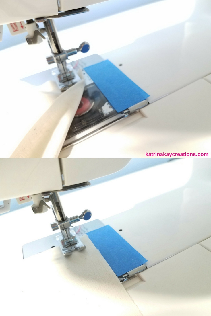 Seam Guides | How To Sew With A Seam Guide | Magnetic Seam Guide | Nancy Notions' 6 in 1 Stick 'N Stitch Seam Guide | This blog post will show you how to use seam guides to help you sew straight and curved seams.