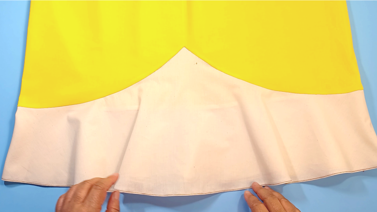 How To Sew Flounce To Skirt In 5 Basic Steps - Katrina Kay Creations