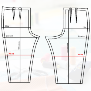 How to use balance lines to balance your pants pattern